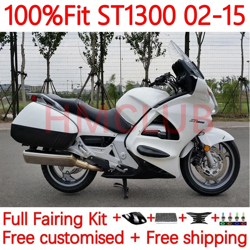 

Pan European OEM For HONDA STX1300 ST1300 ST-1300 ST 1300 02 03 04 05 06 07 08 09 10 11 12 13 14 15 Fairing 14No.32 white glossy