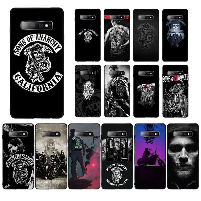 

MaiYaCa sons of anarchy USA TV Phone Case for Samsung S10 21 20 9 8 plus lite S20 UlTRA 7edge