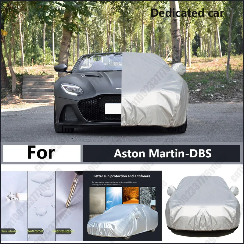 Для Aston Martin-DBS тканевый автомобильный чехол из Оксфорд для защиты от солнца дождя