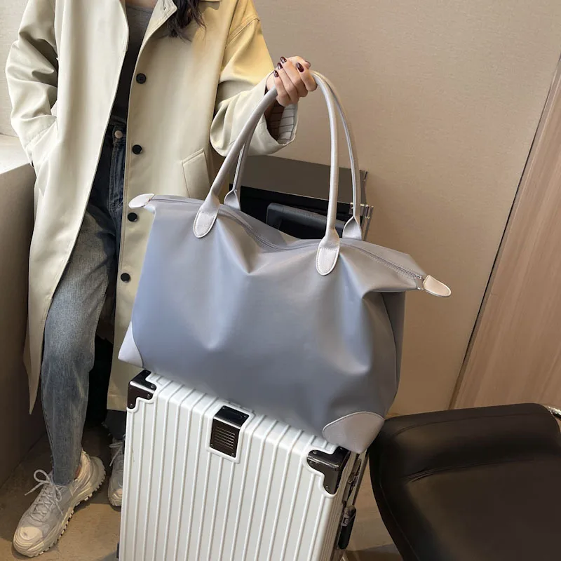 Travel Bag Female Large Capacity Portable Luggage Waiting for Production Storage Sports and Fitness Men's Luggage The Tote