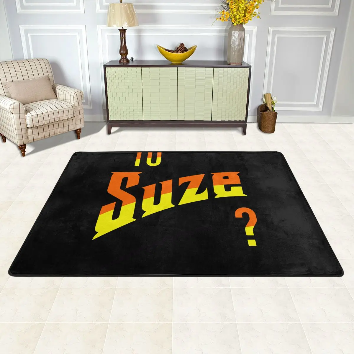 Ковер You Suze в скандинавском стиле для мальчиков размер 24x36 дюймов или больше