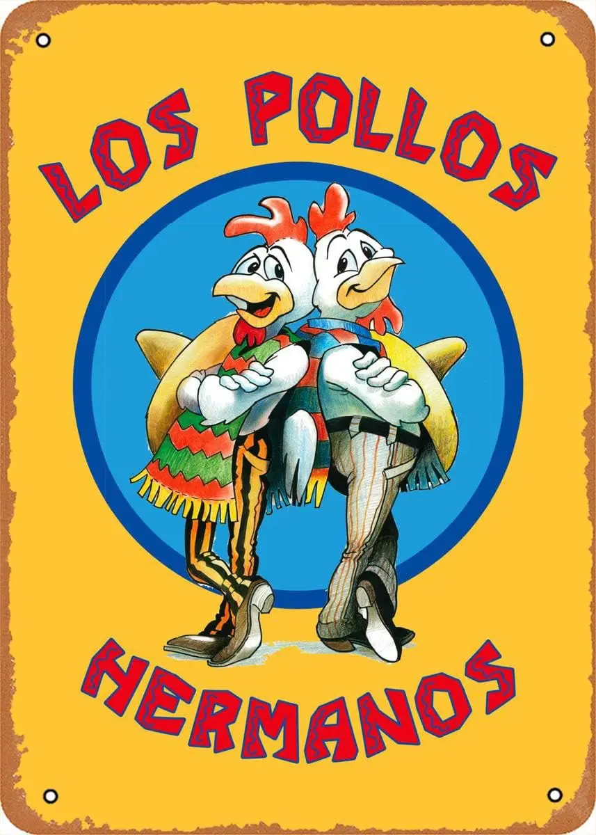 

Металлическая вывеска Los Pollos Hermanos