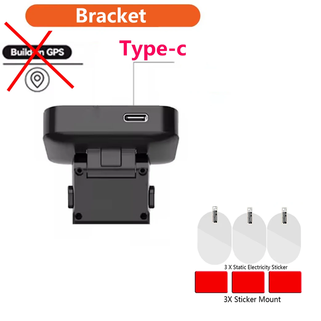 

Для DDPAI Bracket Mola N3 / N3 PRO / для DDPAI A2 PRO Кронштейн type-c
