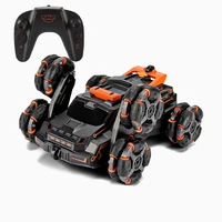 remote control six wheel stunt car gesture gravity control multifunctional watch remote control 2 4g children vehicle toy