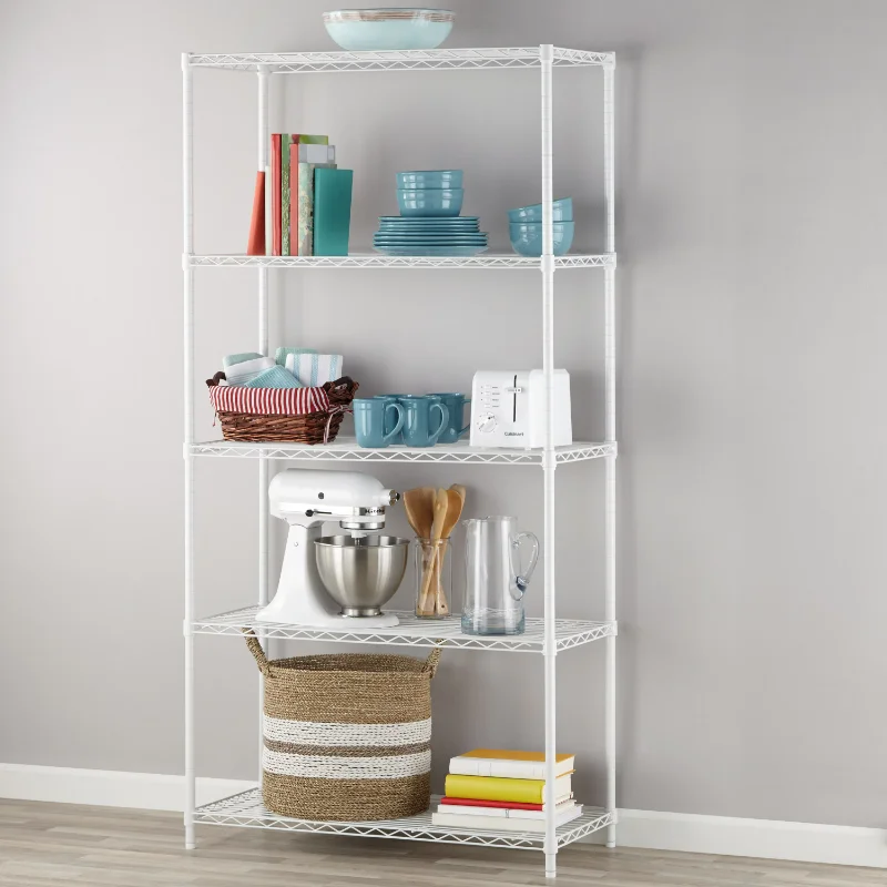 

Hyper Tough 36"W x 16"D x 72"H 5-Shelf Wire Shelving Unit