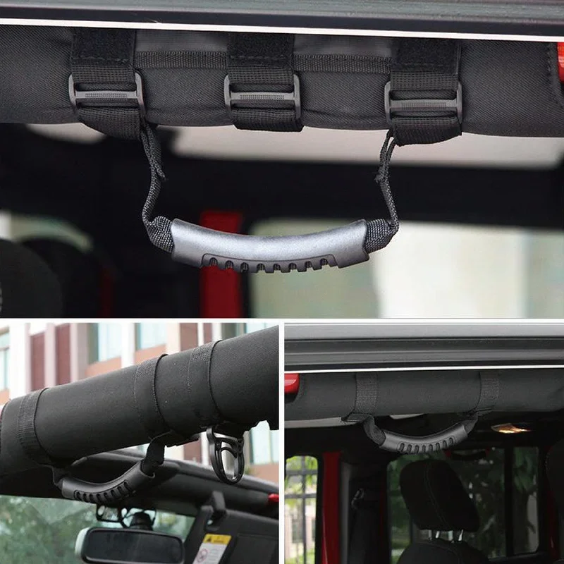 4x4WD подлокотник верхние поручни ручка тянущая вкладка крепление для Jeep Wrangler CJ TJ JK