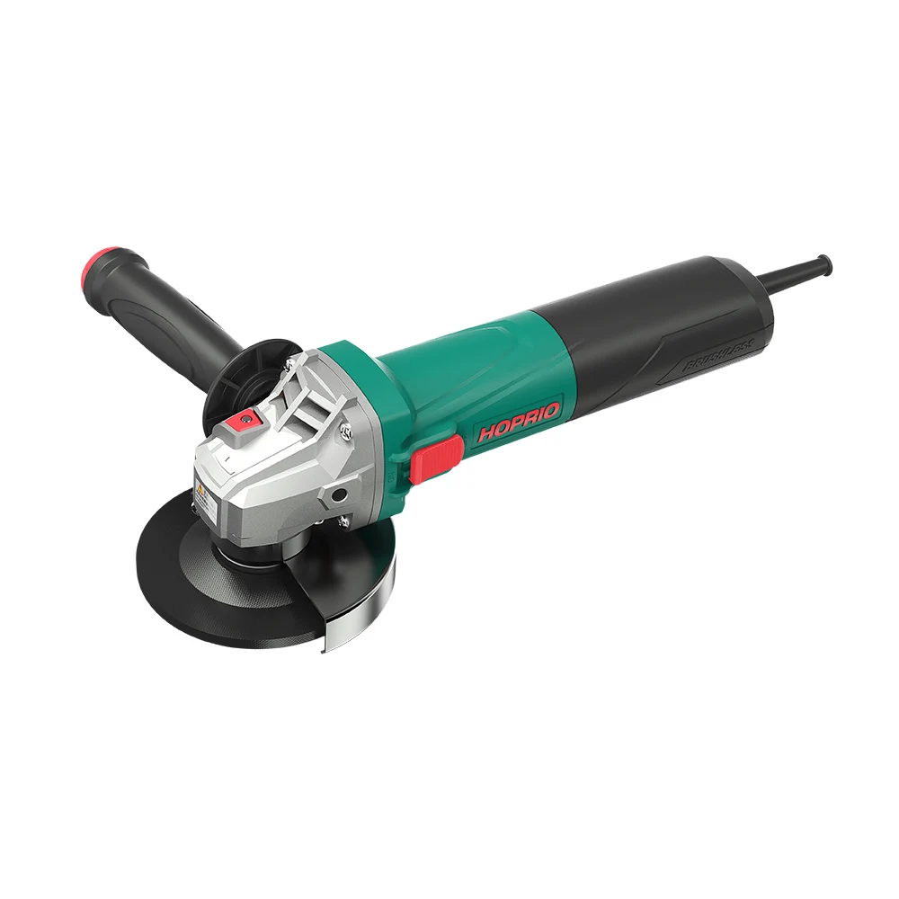 

HOPRIO Industry First high quality 5'' 1250W 125mm variable speed AC brushless motor angle grinder