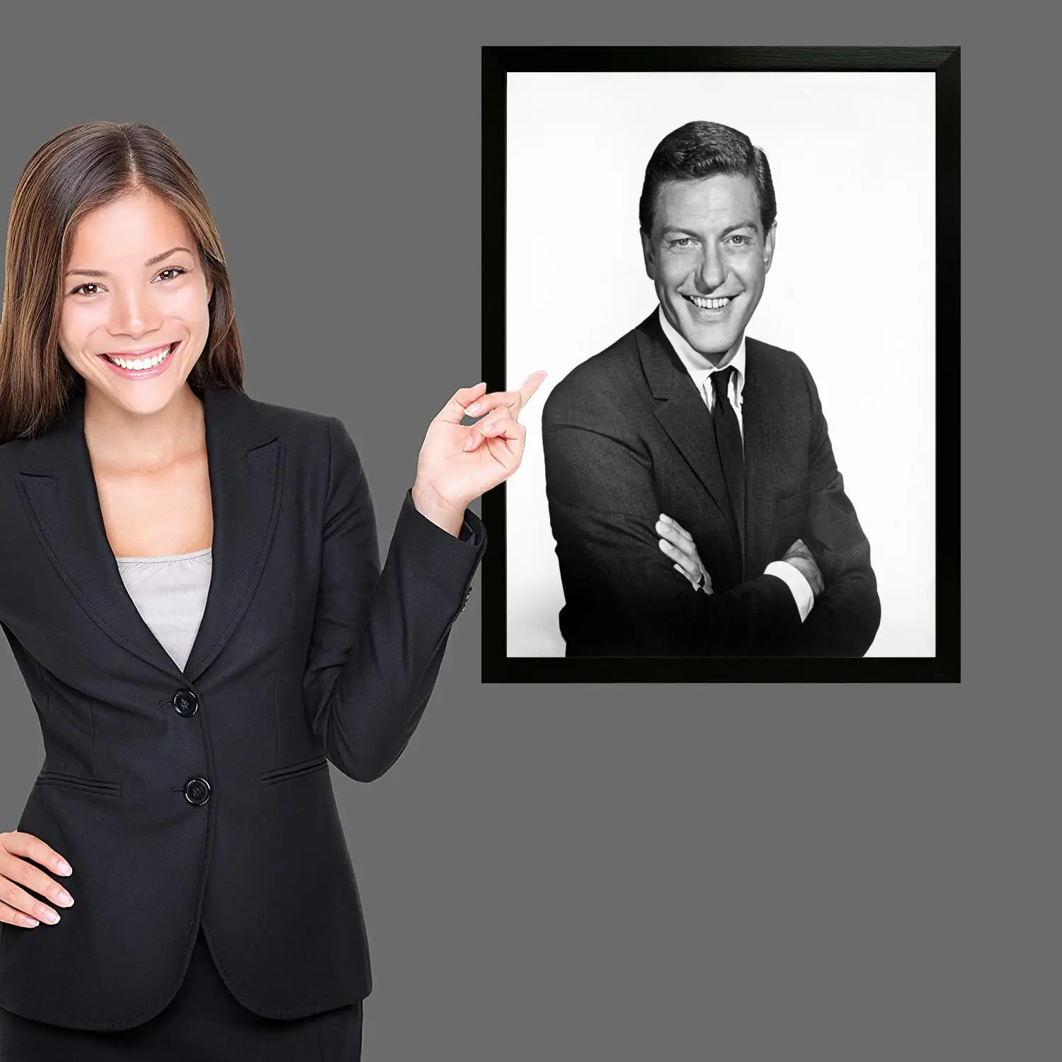 Художественный постер Дик Ван на холсте