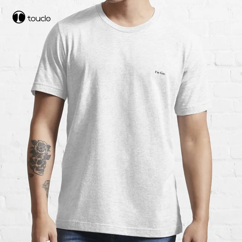 

I'M Gay | Gay Pride | Subtle Gay Shirt "I'M Gay" | Gay T-Shirt Cotton Tee Shirt