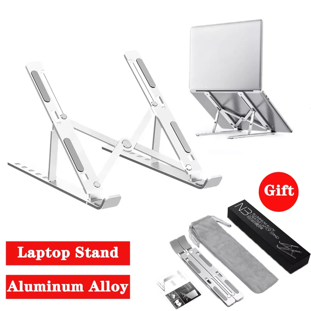 

Laptop Stand Foldable Adjustable Notebook Stand Portable Laptop Holder Computer Support For MacBook Air Pro 13 ipad Tablet Stand