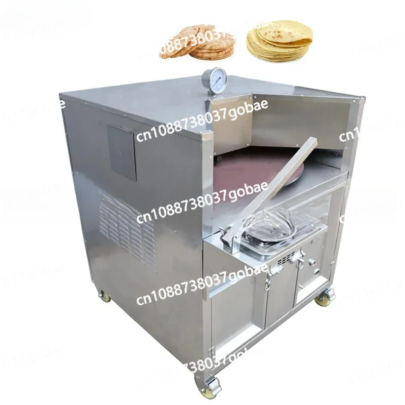 Коммерческая вращающаяся плоская газовая печь для выпечки Наан Тадоор Лебенские