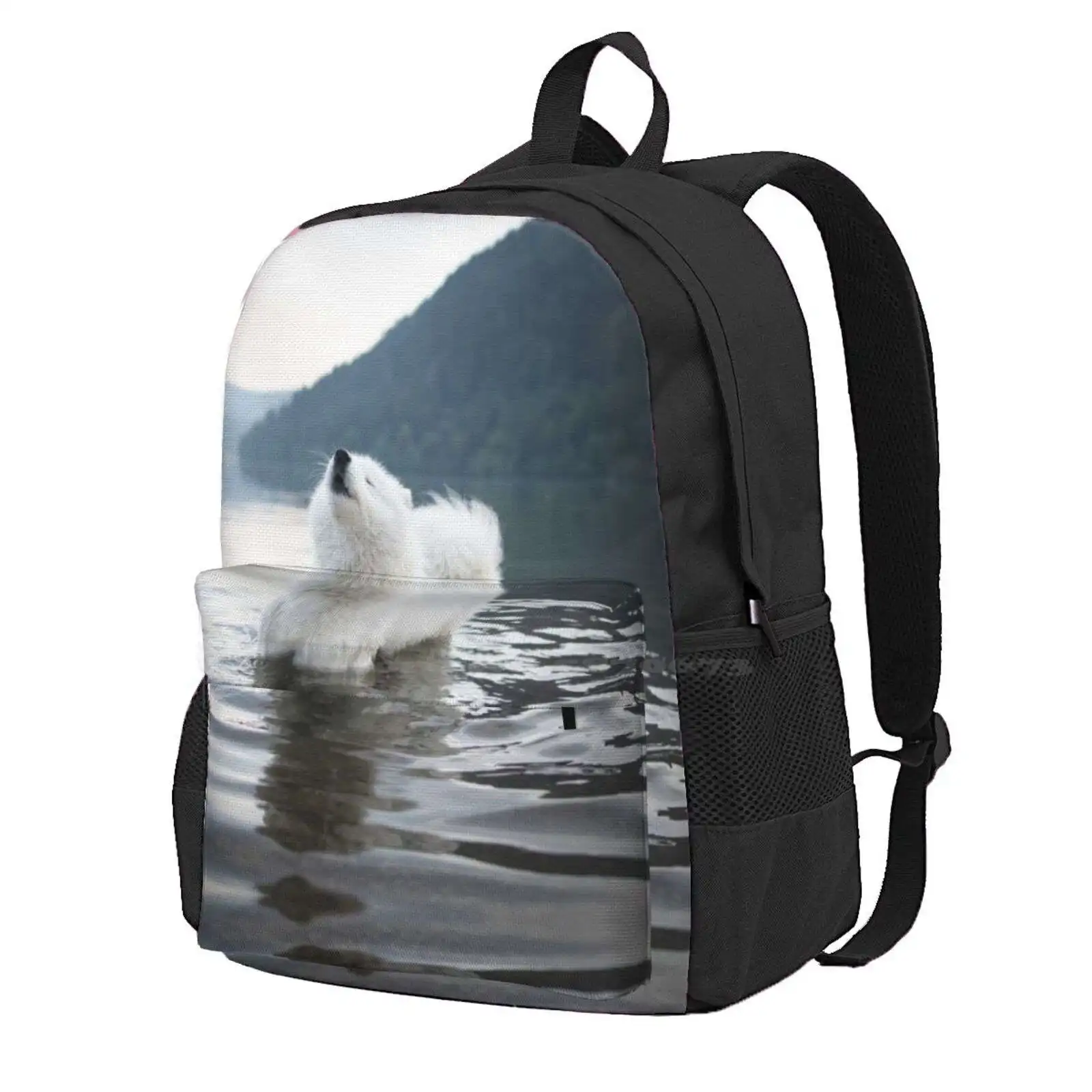 Лидер продаж рюкзак Howl в школьном стиле модные сумки Воющий волк собака