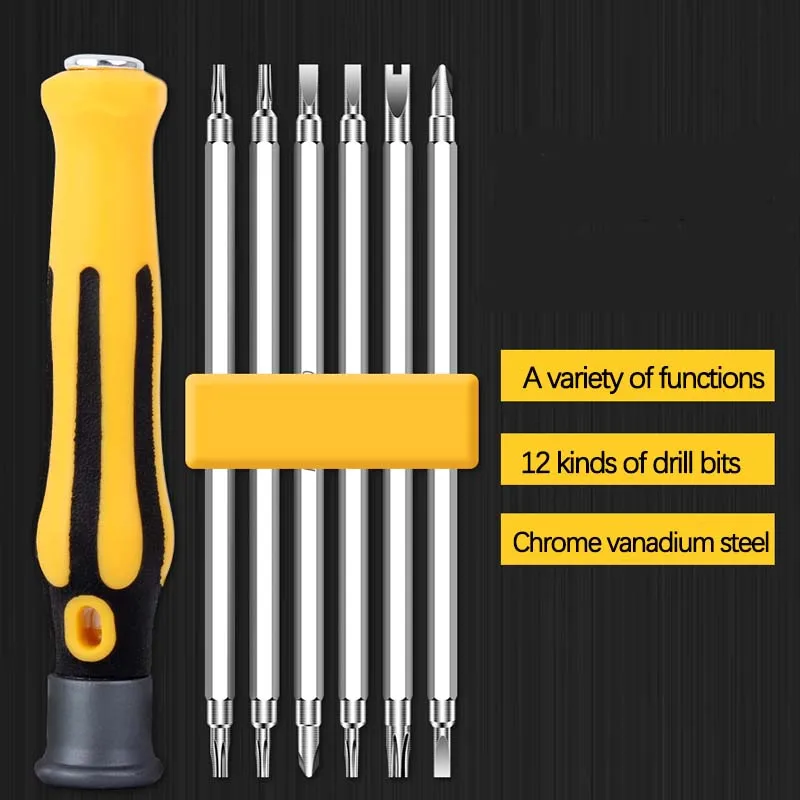 

12 in 1 Multitool screwdriver set Kit parafusadeira tools ferramentas manuais herramientas destornillador tournevis aletleri