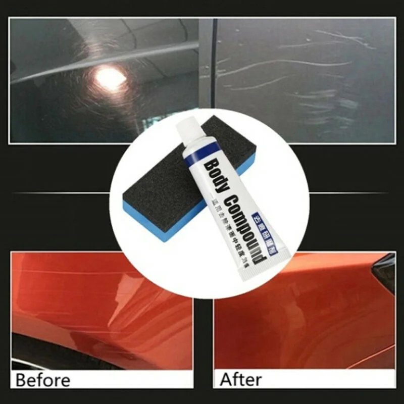 

3*2*13cm Repairing Wax With Sponge Remove Oxidation Pollutants From Cars Polishing Scratching Paste Repair Wax Auto Parts