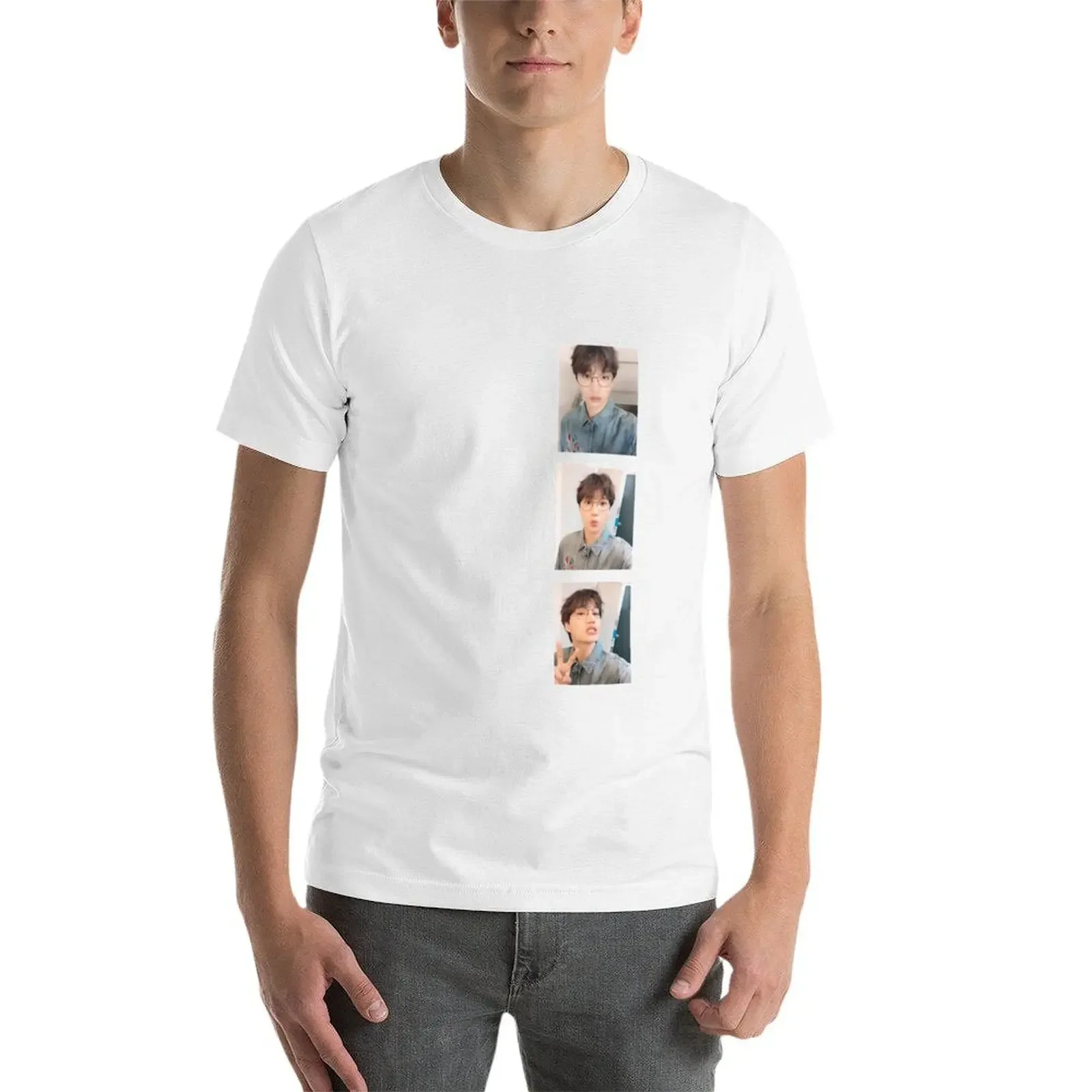 EAT SLEEP LOVE JONGIN T-Shirt vintage hippie clothes fruit of the loom mens t shirts