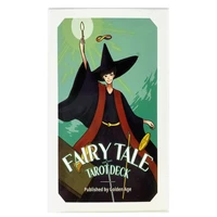 fairy tale tarot deck fortune telling divination oracle cards family party leisure table game with pdf guidebook