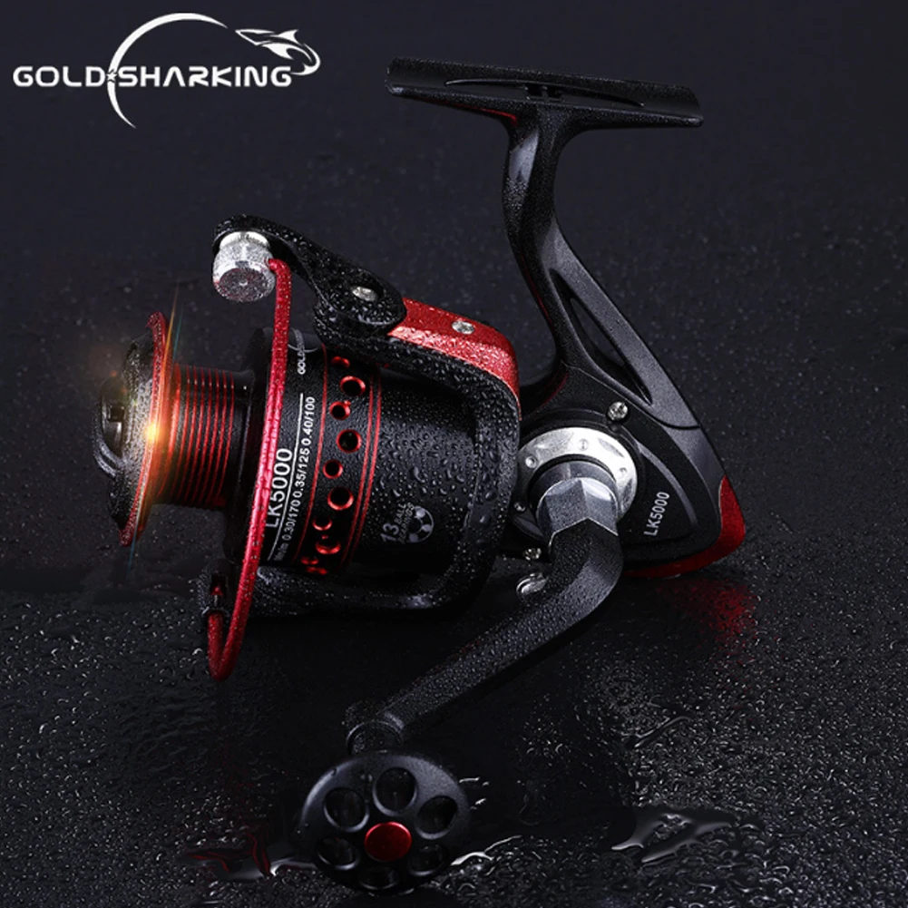

LK2000 Golden Shark King LK Series Wheel Spinning Wheel Sea Pole Wheel Road Yalanhai Wheel Fishing Line Roller Rod LK3000 LK4000