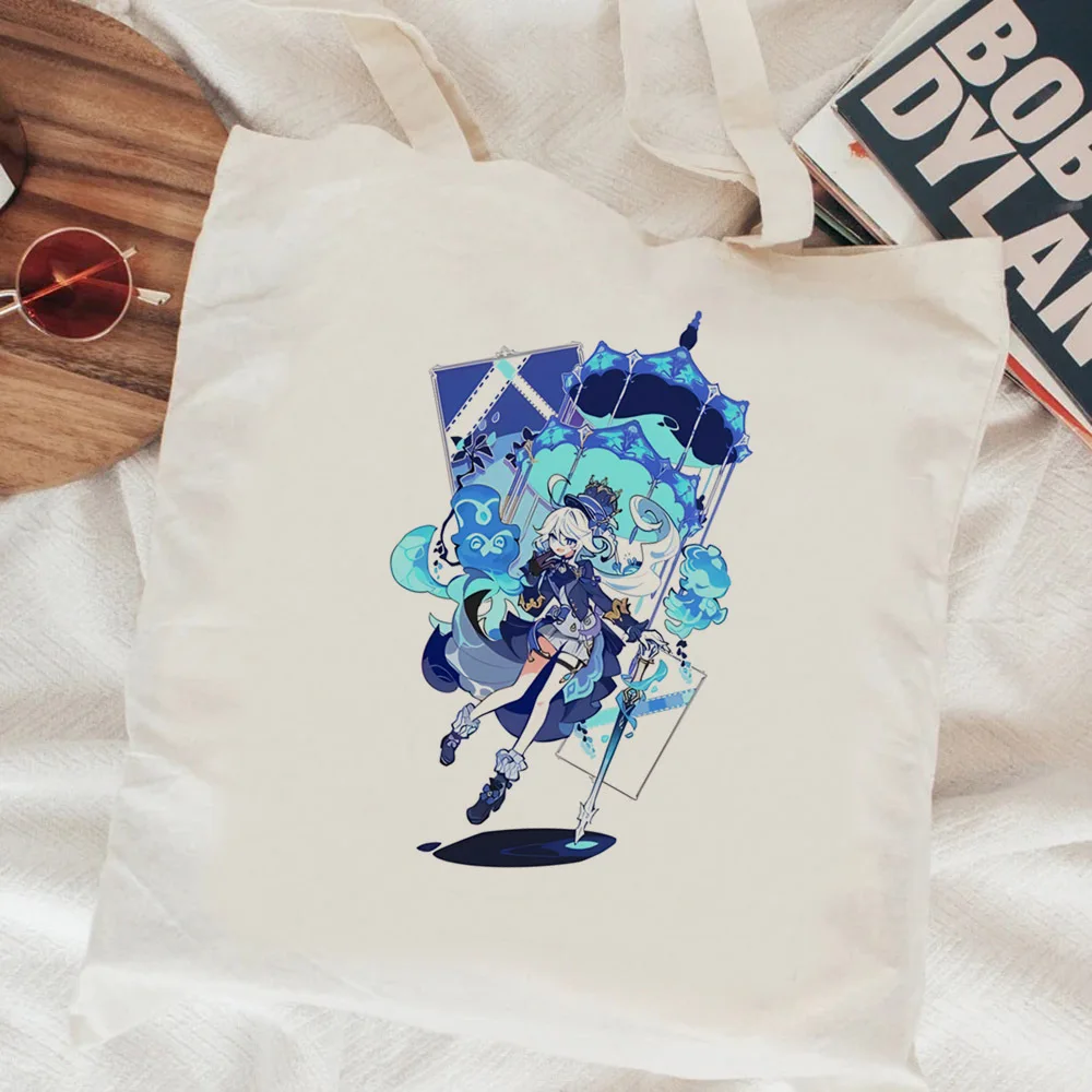 Холщовая эко-сумка для покупок Genshin Impact Furina