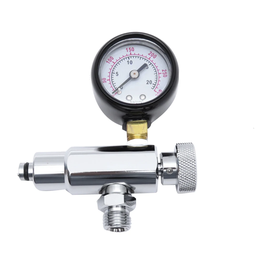 

Scuba Diving Pressure Gauge for BCD with Second-Stage Head Adjustment Pressure Adjustment Tool Diving Test Table