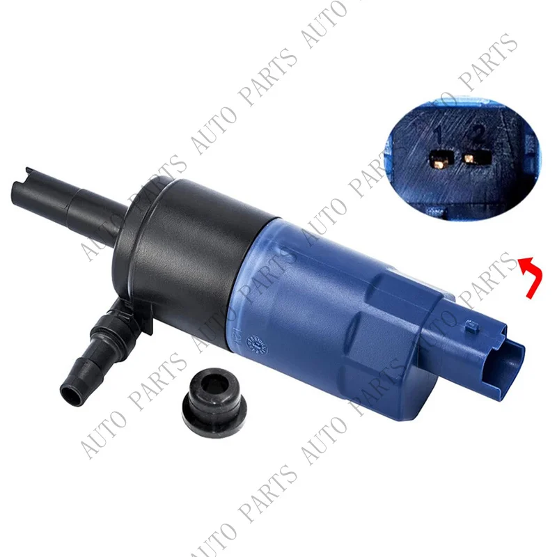 Фото Насос омывателя A+ для Citroen C2 C3 C4 Picasso C5 C6 C8 Jumpy III Xsara II 9641086680 №4