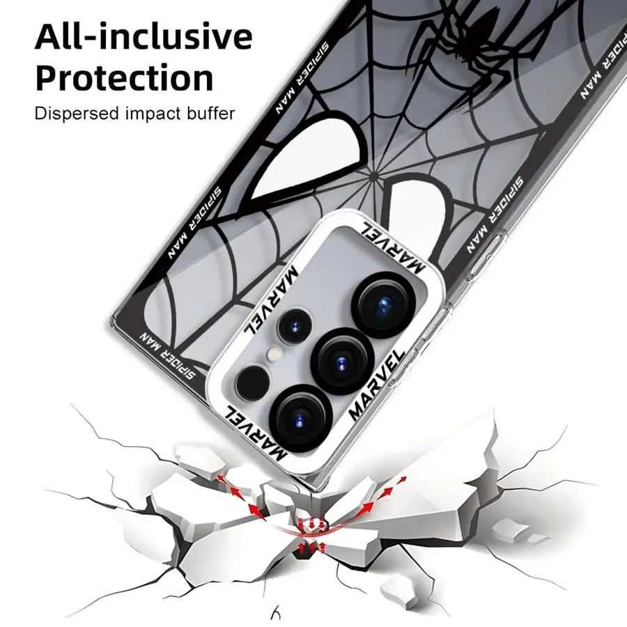 Marvel Funny Comic Deadpool Phone Case for Xiaomi Redmi 12 4G 12C 13C 5G A1 A2 Plus 9 9A 9C 9T 10 10C 10A Clear Silicone Cover