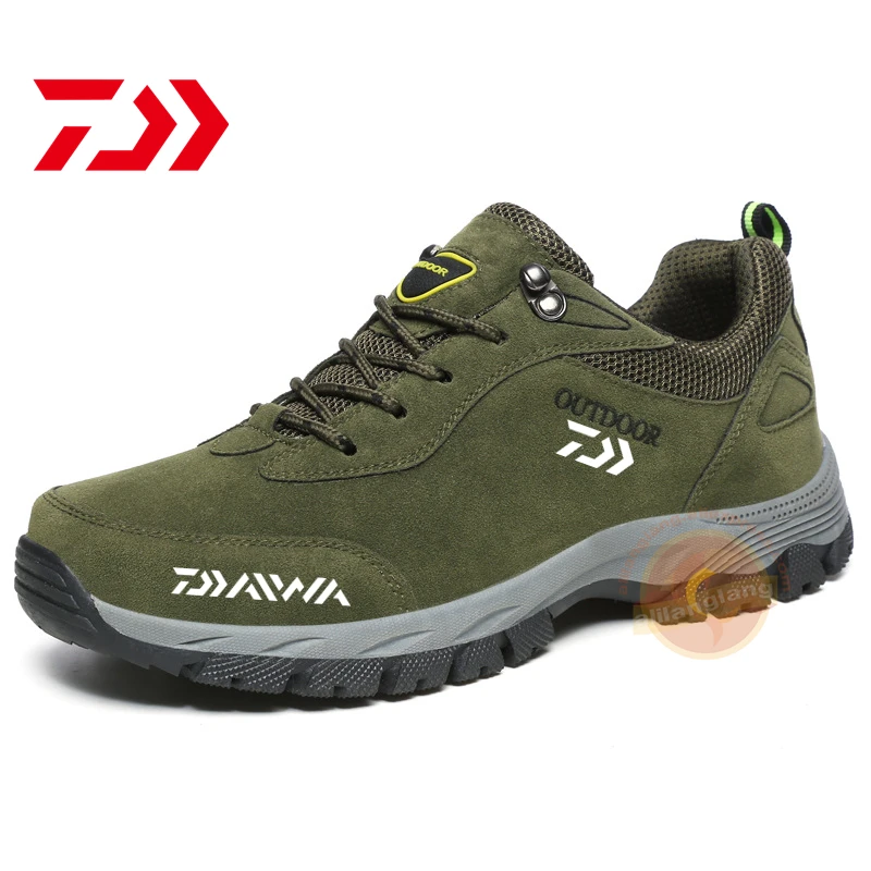 

DAIWA Men's Outdoor Sports Fishing Shoes Leisure Fishing Shoes Rock Climbing Non-slip Plus Velvet Keep Warm Hiking Fishing Shoes