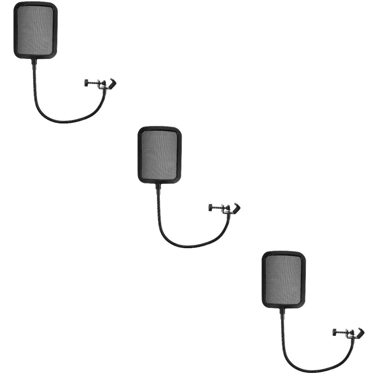 

Microphone Mic Filter Cover Recording Windscreen Noise Sound Screen Shield Accessory Studio Denoise Proof Absorbing Windshield