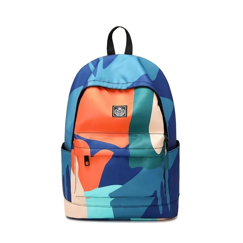 

Женская повседневная школьная сумка для девочек-подростков, рюкзак с принтом, дорожный ранец для учебников для колледжа
