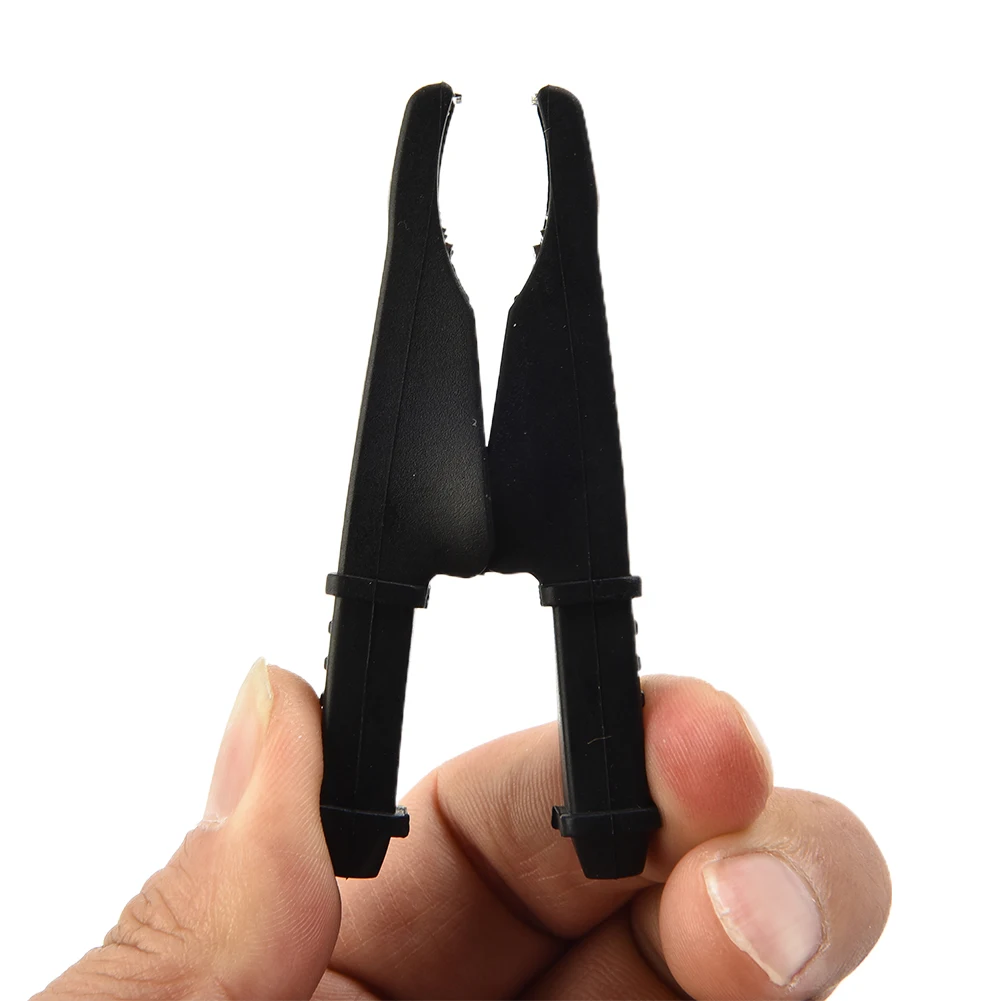 

Car Battery Probes Alligator Clips Measurement & Inspection Insulated Alligator Clip Red Black Test Lead Clips
