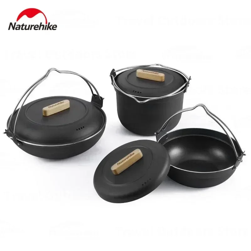 Фритюрница Naturehike из нержавеющей стали для кемпинга и пикника