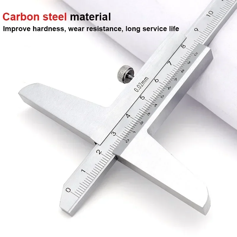 0-150 мм штангенциркуль глубины 0 02 прецизионный деревообрабатывающие