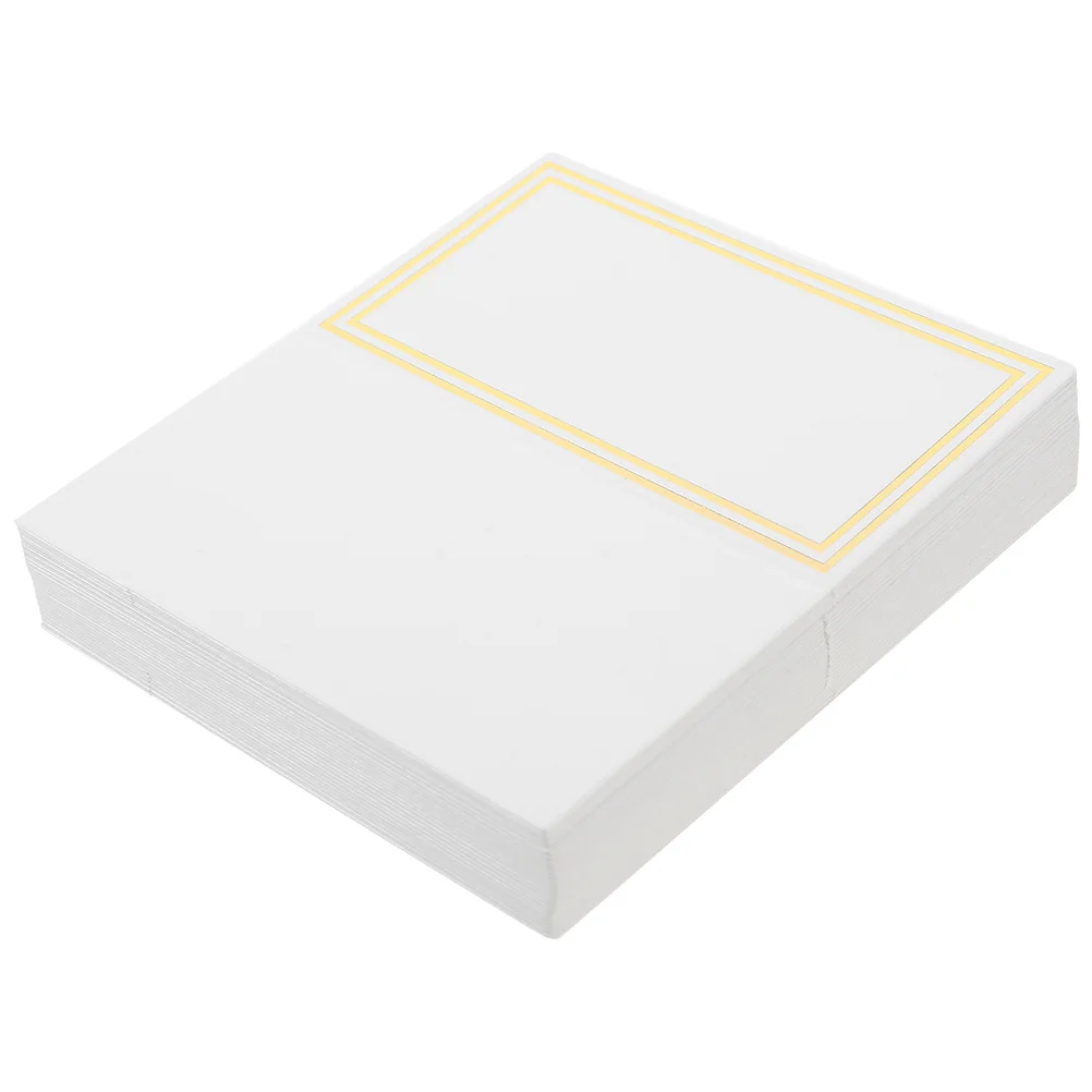 

Wedding Place Card Signage Reserved Table Signs Number Cards Foldable Place Name Paper Party Wedding Seat
