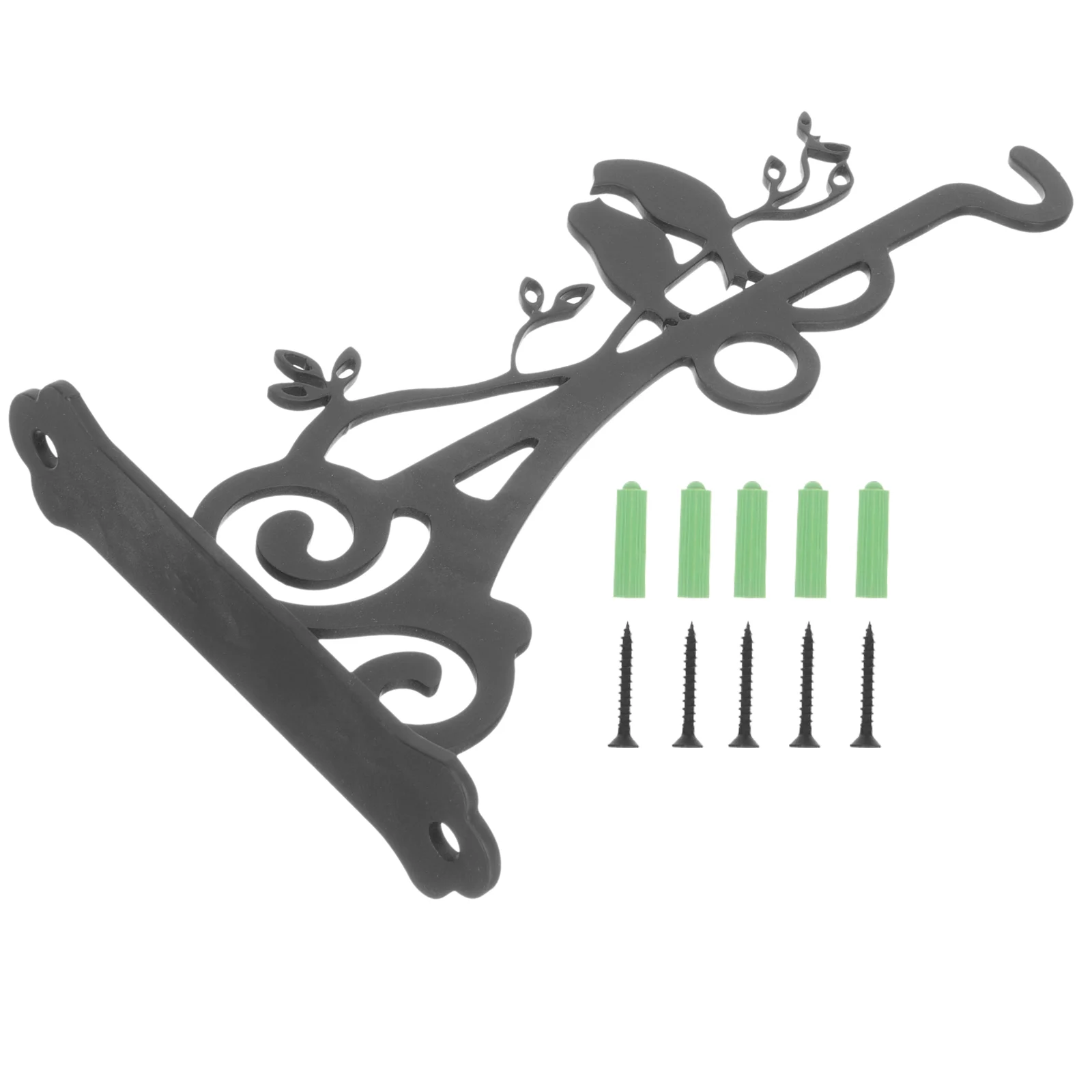 

Hanging Hooksbracket Wall Hook Hanger Flower Pot Planter Brackets Flowerpot Garden Hangers Bird Mount Lantern Feeder Metal Wind