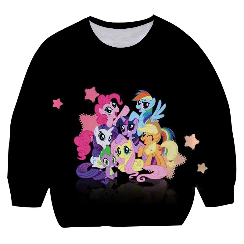 

Весенне-осенняя одежда, свитшот с длинным рукавом и единорогом для девочек, детские свитшоты для девочек, костюм для косплея аниме, Подростк...