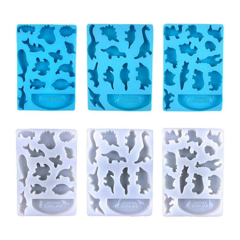 

Animal Balance Silicone Mold Under The Sea Silicone Cake Mold Ocean Animal Dolphin/Fish/Seahorse Soap Mold for Bath Bomb