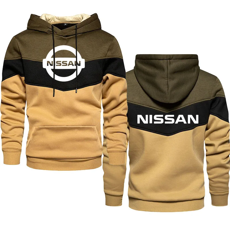 

Мужская повседневная толстовка с капюшоном и логотипом автомобиля