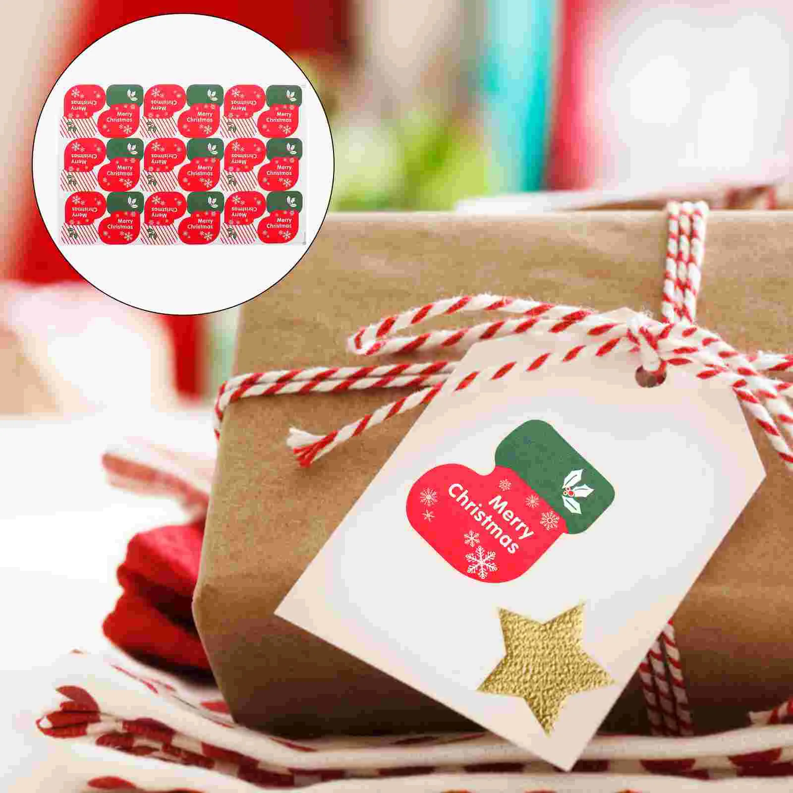 

11 Sheets Sealing Stickers Gift Stickers Lovely Practical Gift Tags for Home