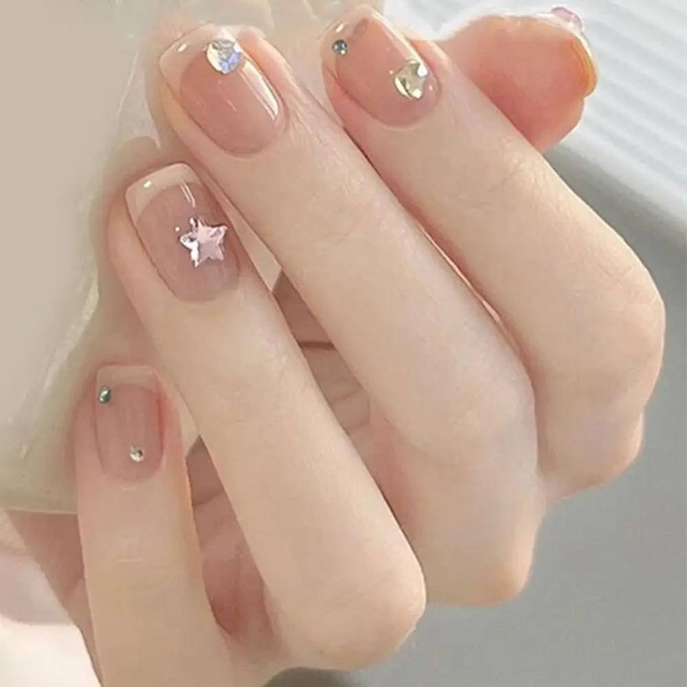 

24 шт., Поддельные Типсы для ногтей