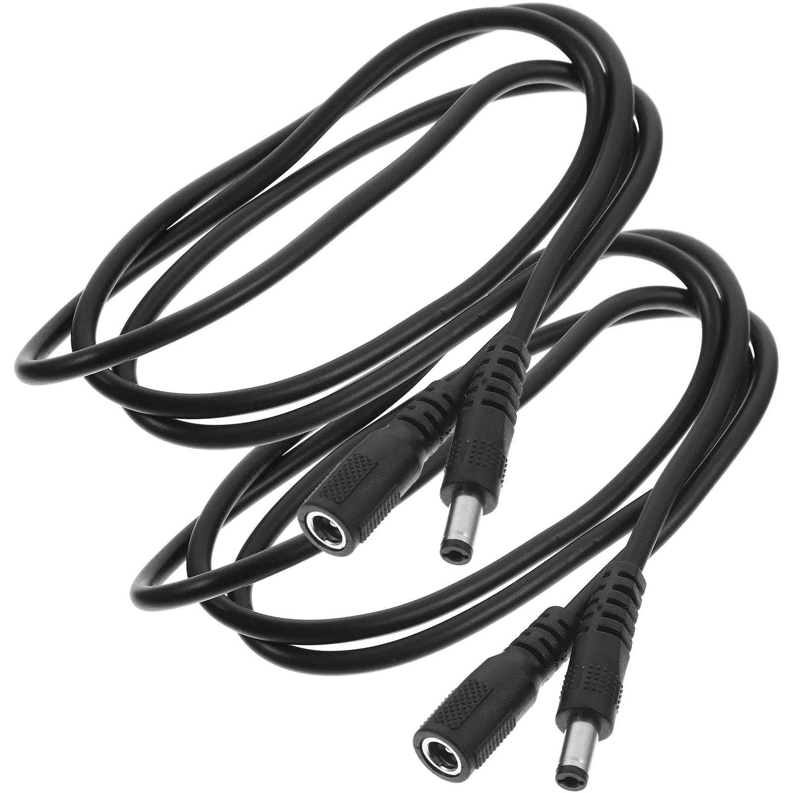 

2pcs Copper Wire Professional Lengthened CCTV Extension Cable DC 12V Extension Cord Camera Extension Cord
