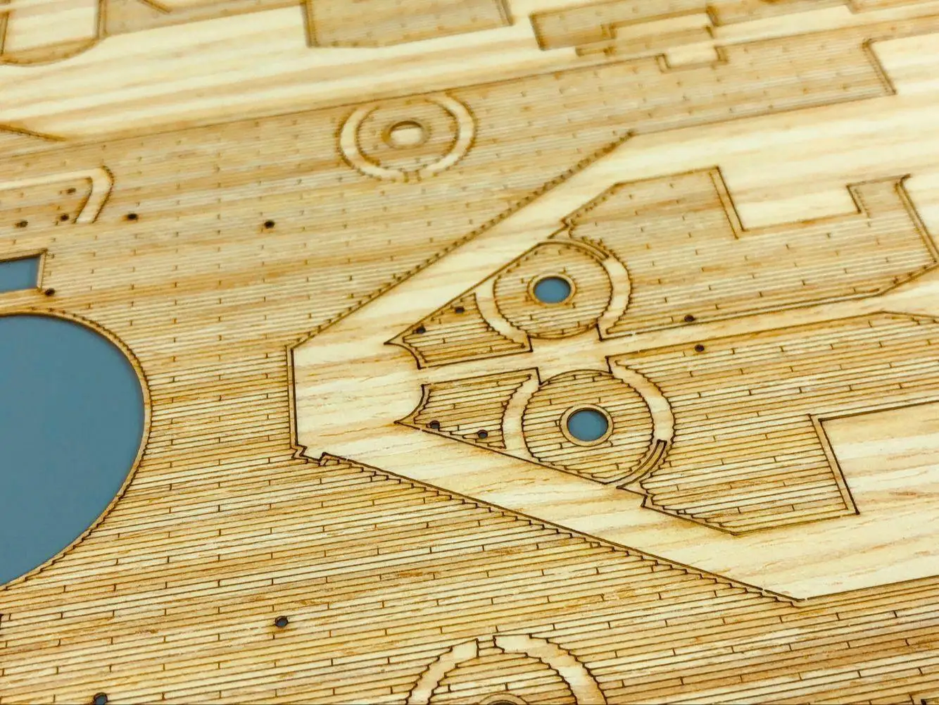 Набор деталей CYE011 для военного корабля Very Fire VF350909 1/350 USS Battleship Миссури модель