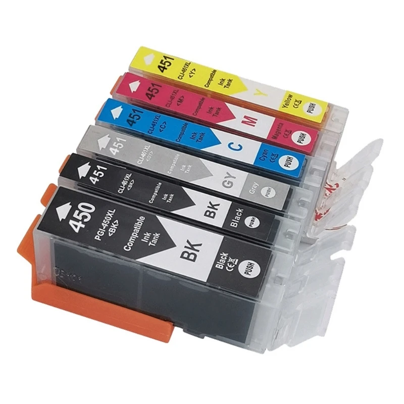 Bright Color Full Ink Cartridges for PIXMA MG5440 MG5540 MG5640 MG6440 Super High Yield Replaced Inkjet Printer