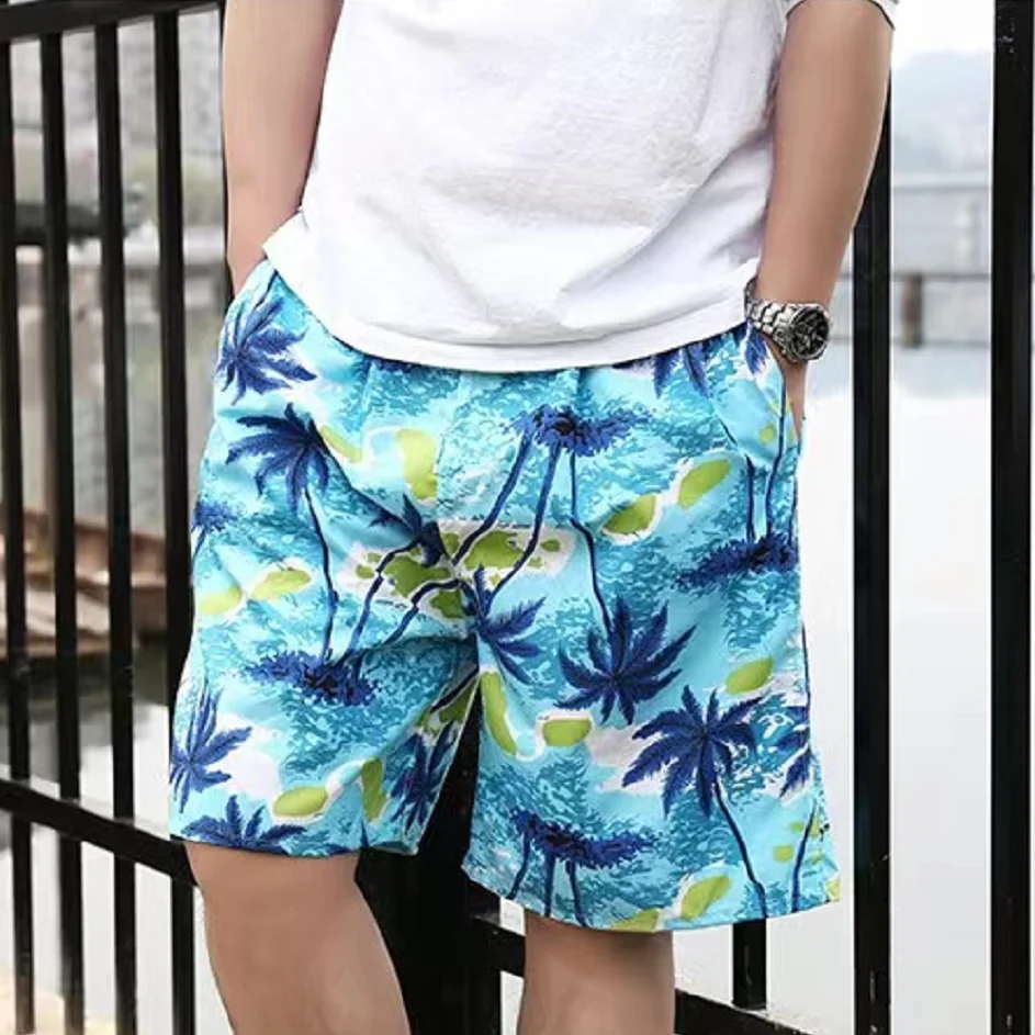 2023 Summer Swimming Shorts Fashion Men's Beach Shorts Camo Print Quick Dried Surfing Shorts Drawstring Brand Beach Apparel