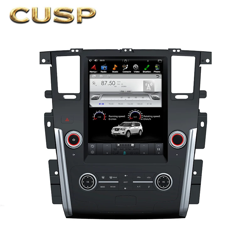 12 1 дюймовый экран автомобиля стерео радио воспроизведение GPS навигация для NISSAN