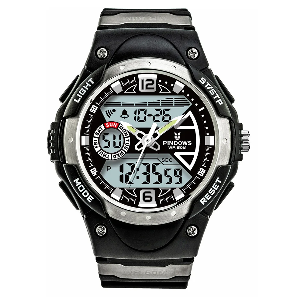 

Men Digital Watches Causal Fashion Sport Wristwatch Luxury Brand Outdoor Waterproof Quartz Clock Relogio Masculino Belt Gift Box