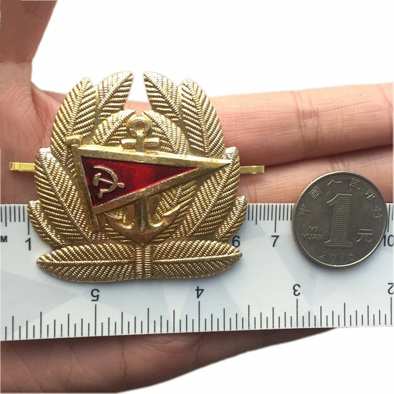 Значок офицера резерва Советского Союза 1920-х годов большой какад пятизвездочный