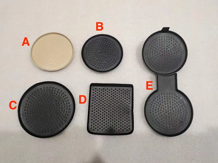 

1PC For VW sagitar Golf 6th GTI central channel water cup holder pad beverage sundries box pad