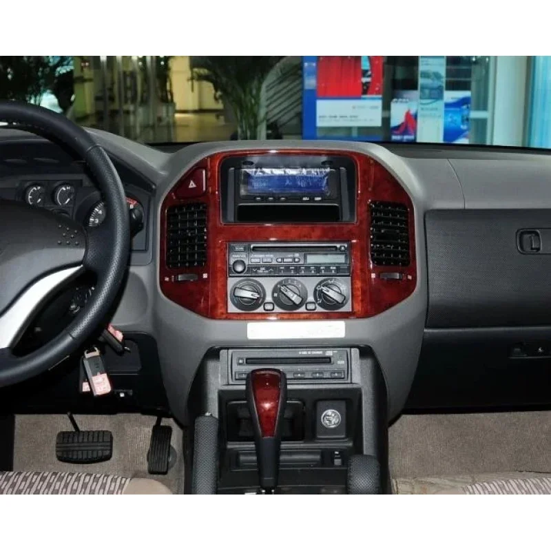 9-дюймовая автомобильная аудиорамка 2din для Mitsubishi Pajero V73 V60 V68 2004-2011 большой экран