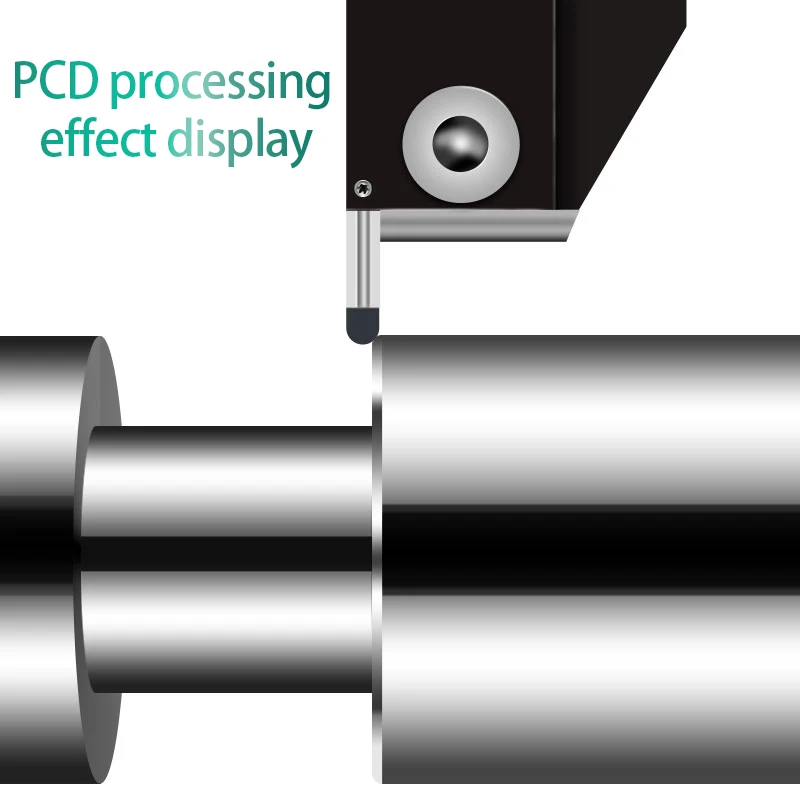 Алмазный резец ACCKEE SNMG120402 SNMG120404 токарный инструмент из алюминиевого сплава с ЧПУ