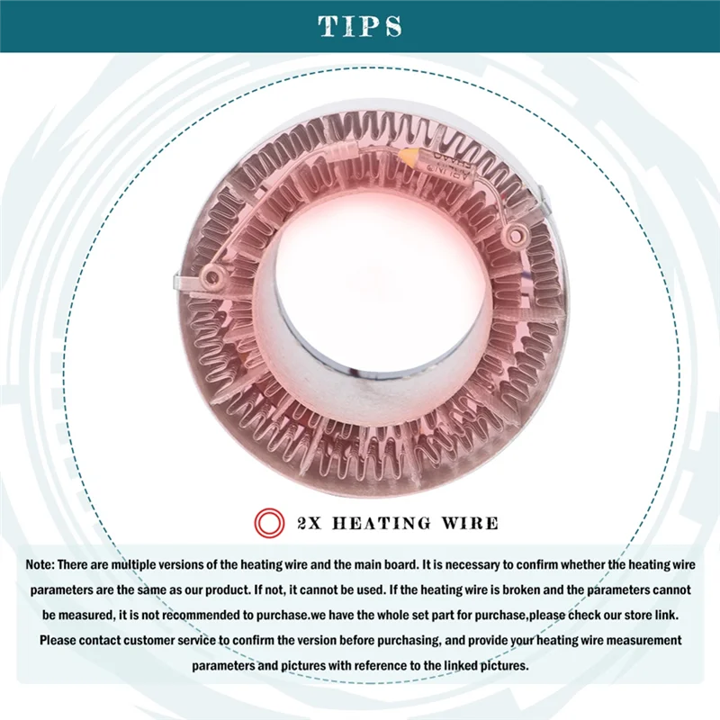 Нагревательная катушка материнской платы в сборе для фена Dyson HD01 HD02 HD03 запасные