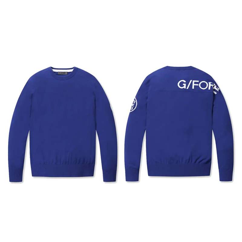 

Men's Solid Color Pullover New Casual Knitted Sweater Autumn and Winter Warm Tops Versatile Round Neck Jacket